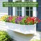 Flowers for Outdoors, UV Resistant No Fade 16 Bundles 7 Styles Fake Flowers Outdoor Faux Plant Colorful Daisy Boston Fern Lavender Cemetery Flowers for Outside Porch Patio Indoor Home Decor